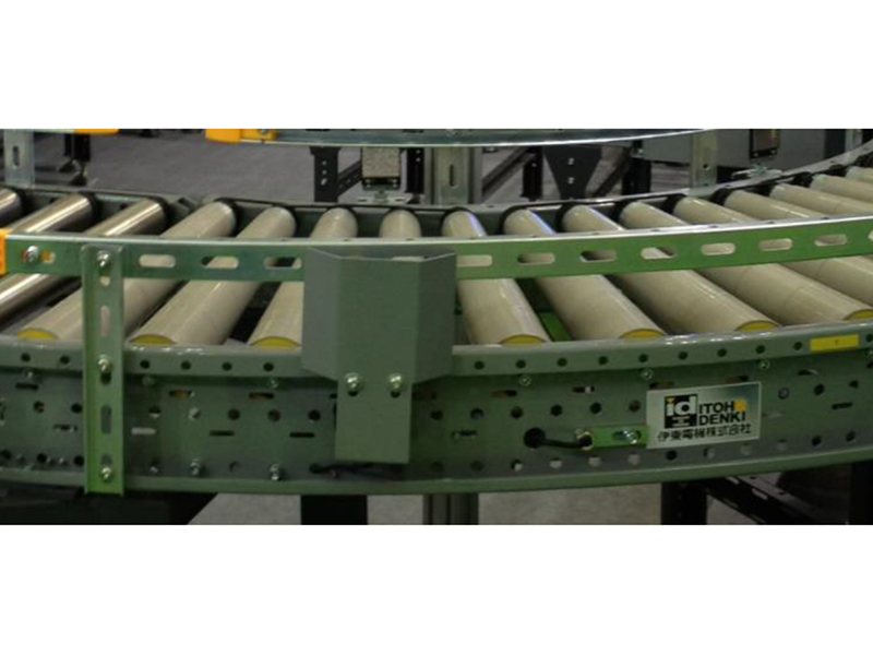 WG-90X 90° multi wedge belt roller table conveyor